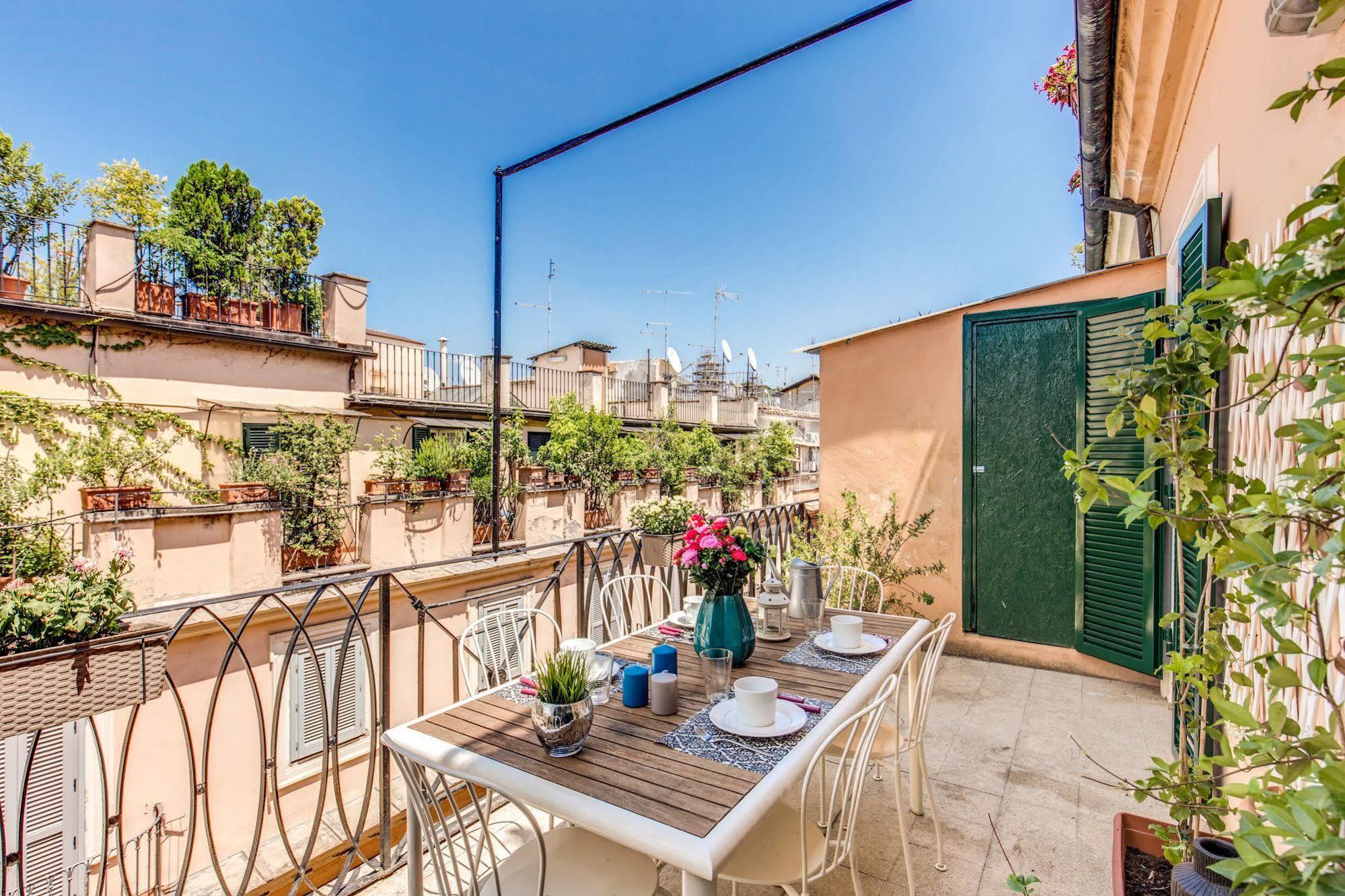 Aweshomeitaly - Spagna Glamour Life Penthouse Řím Exteriér fotografie