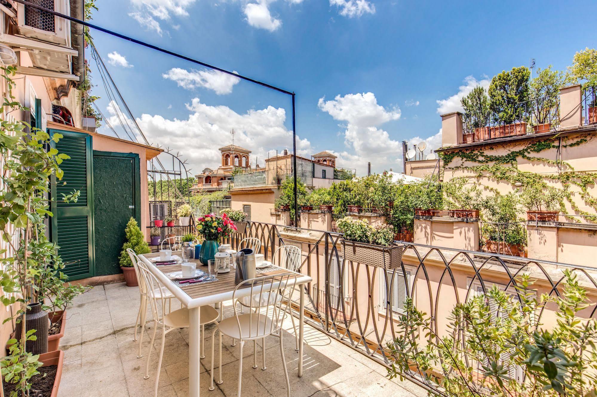 Aweshomeitaly - Spagna Glamour Life Penthouse Řím Exteriér fotografie